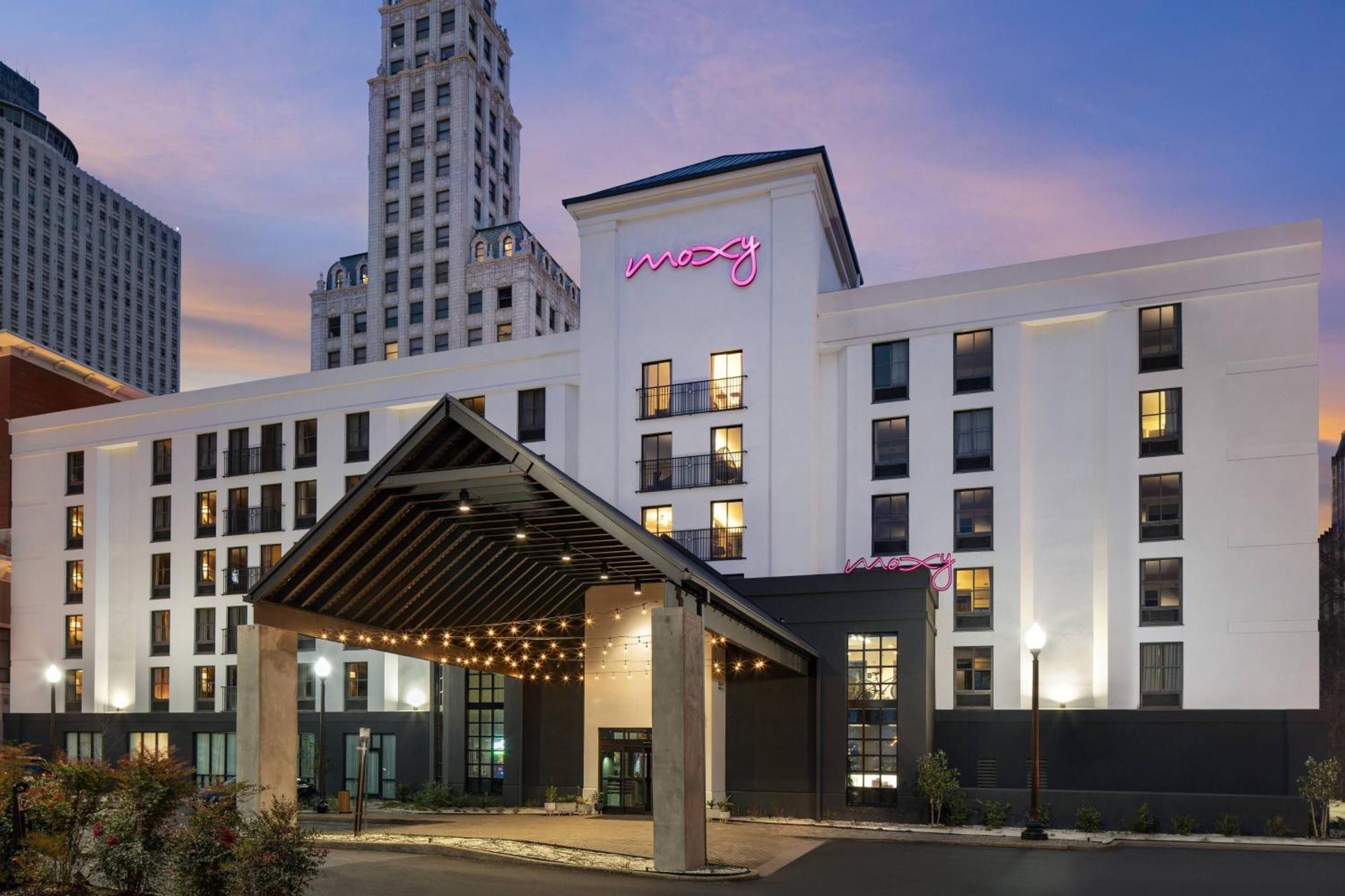 Готель Moxy Memphis Downtown Екстер'єр фото